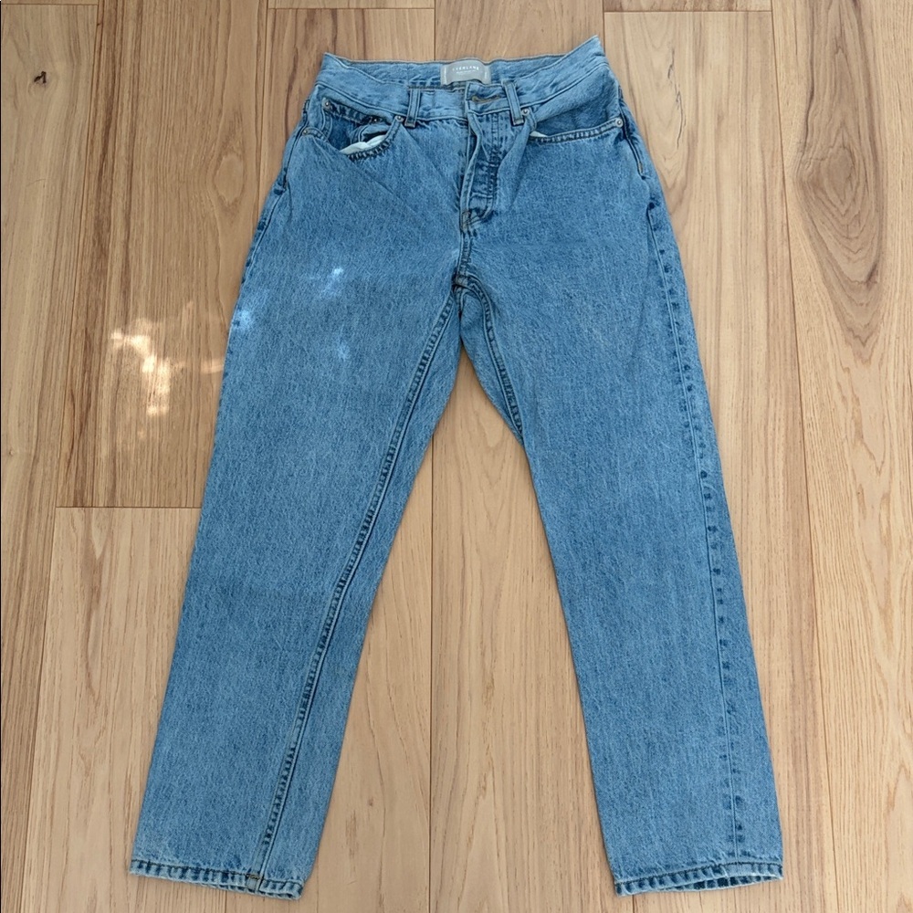 Everlane Blue Cheeky Jean - Picture 2 of 7